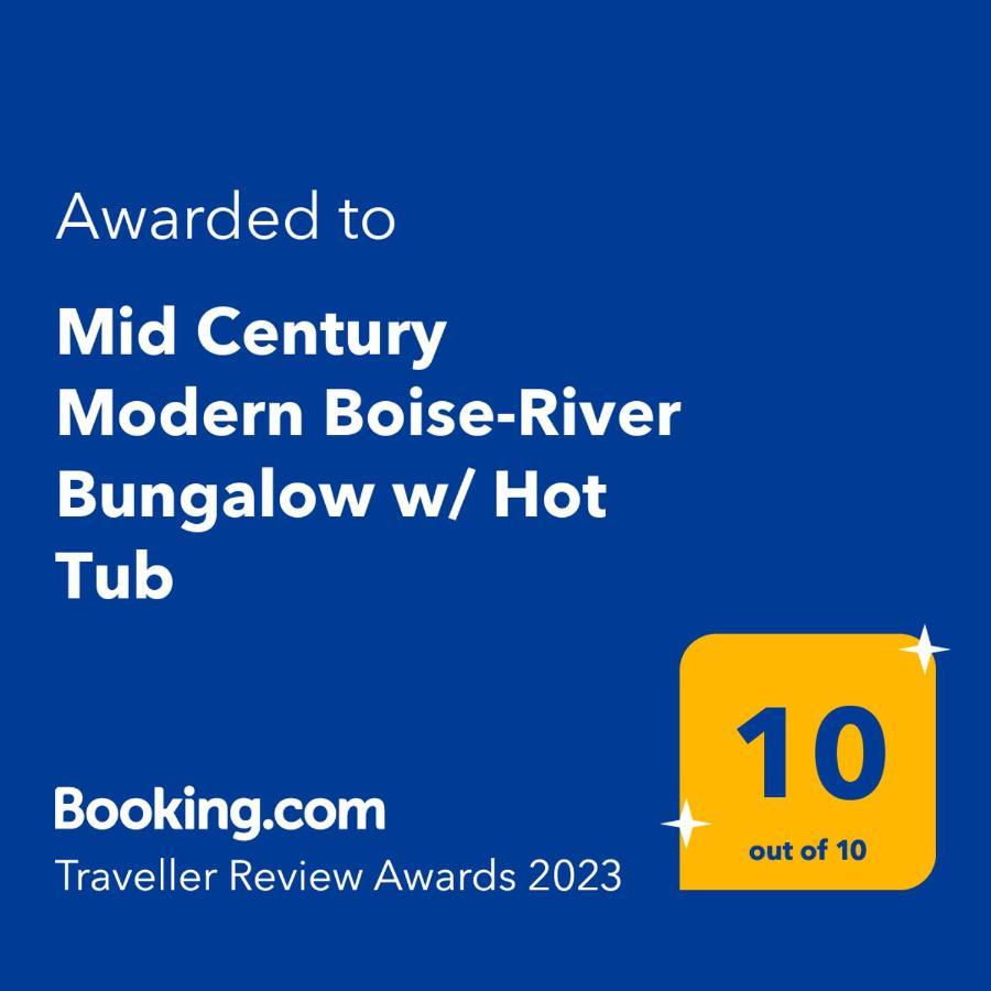 Mid Century Modern Boise-River Bungalow W/ Hot Tub エクステリア 写真
